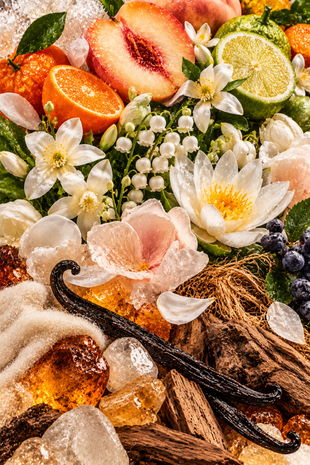 Notas olfativas da fragrância